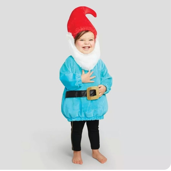 Other - Baby Pullover Garden Gnome Child Halloween Costume | Infant Costumes New